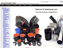 Tablet Screenshot of intakehoses.com